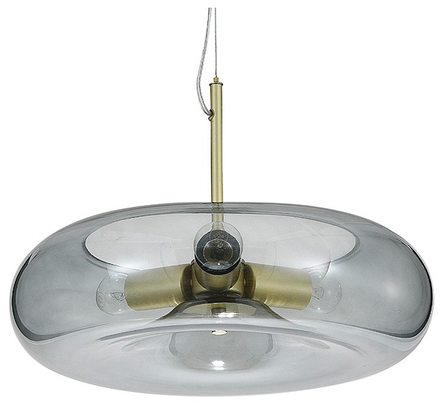 Подвесной светильник indigo leggero 11062/3p smoke