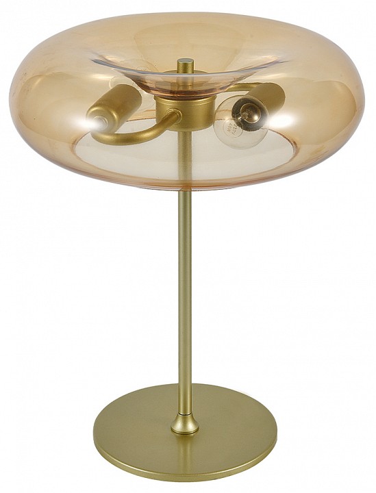 Настольная лампа декоративная indigo leggero 11062/2t amber