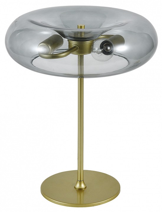 Настольная лампа декоративная indigo leggero 11062/2t smoke