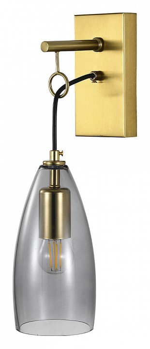 Бра indigo goccia 11064/1w smoke