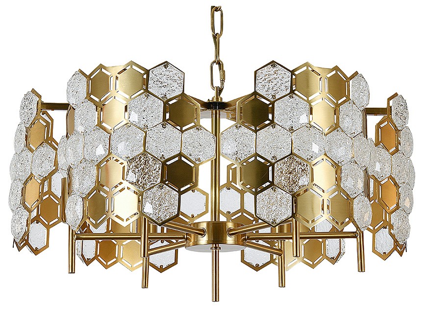 Подвесной светильник indigo delizia 12047/6p brass