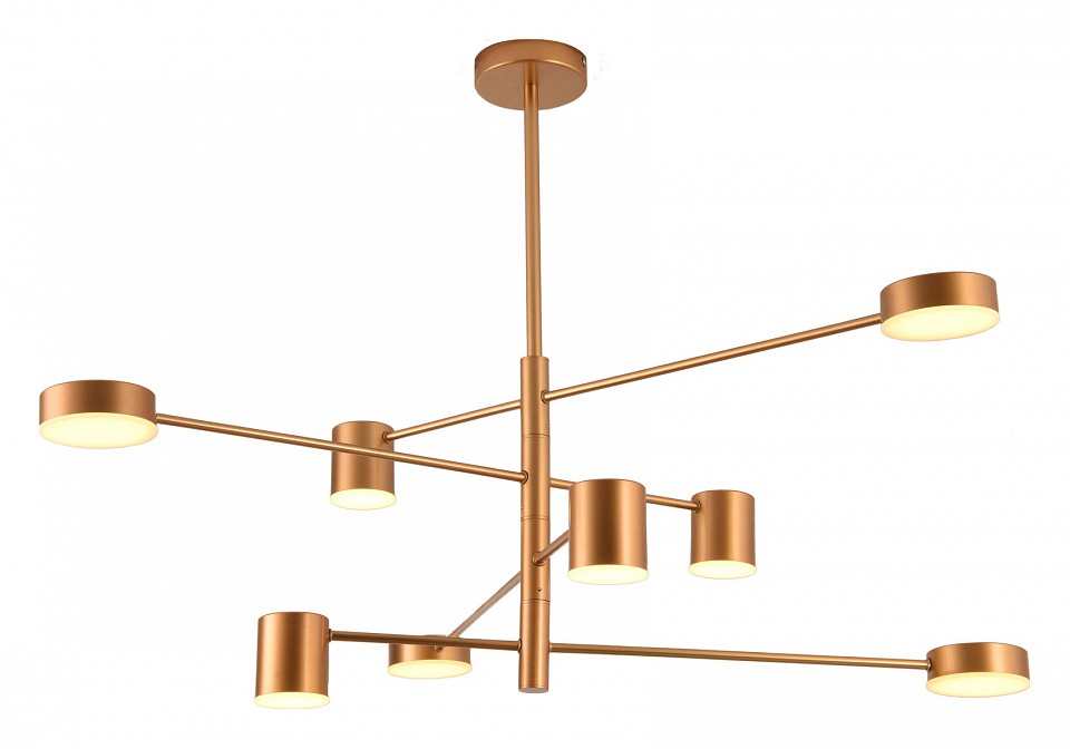 Люстра на штанге kink light мекли 07650-8, 33 (3000к)