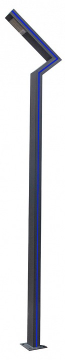 Наземный высокий светильник kink light сания 09203-f(220v/solar), 16(05)