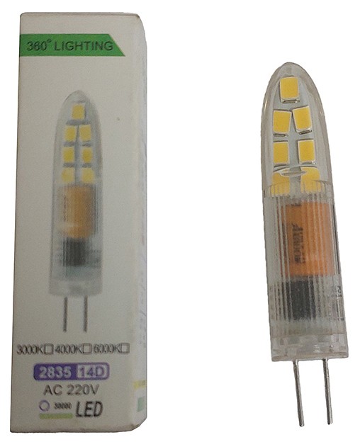 Лампа светодиодная kink light  g4 2.8вт 4000k l07672