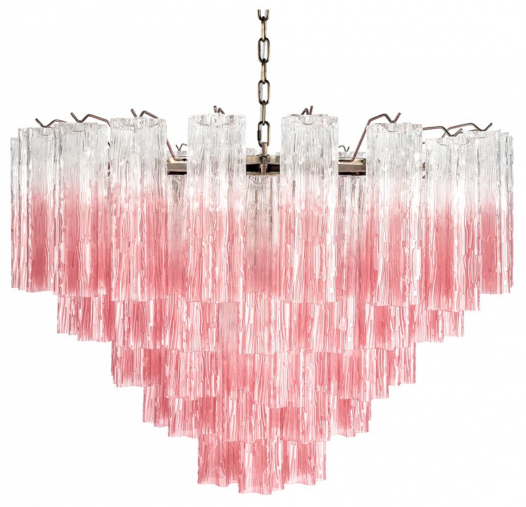 Подвесная люстра loft it murano 10580/800 clear pink