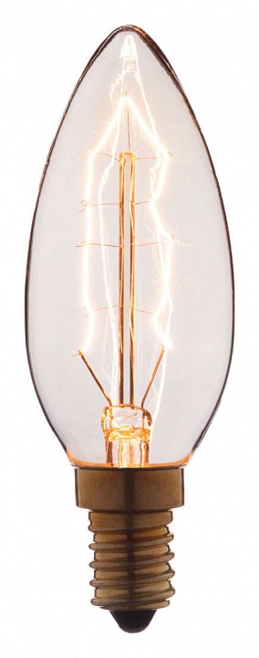 Лампа накаливания loft it edison bulb e14 60вт k 3560