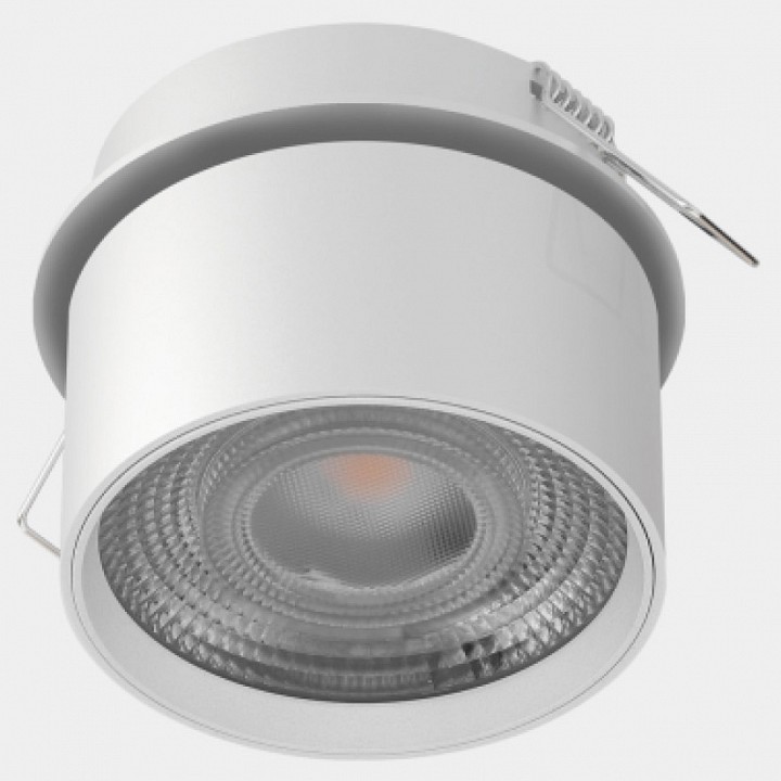 Встраиваемый светильник на штанге lumker rink r-src-wh-nw-dim