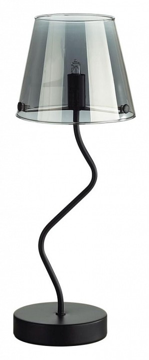 Настольная лампа декоративная lumion smoky 6570/1t