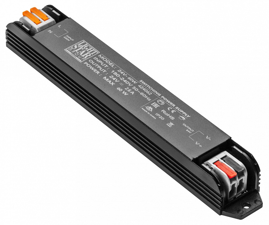 Блок питания lightstar lightstar 424062
