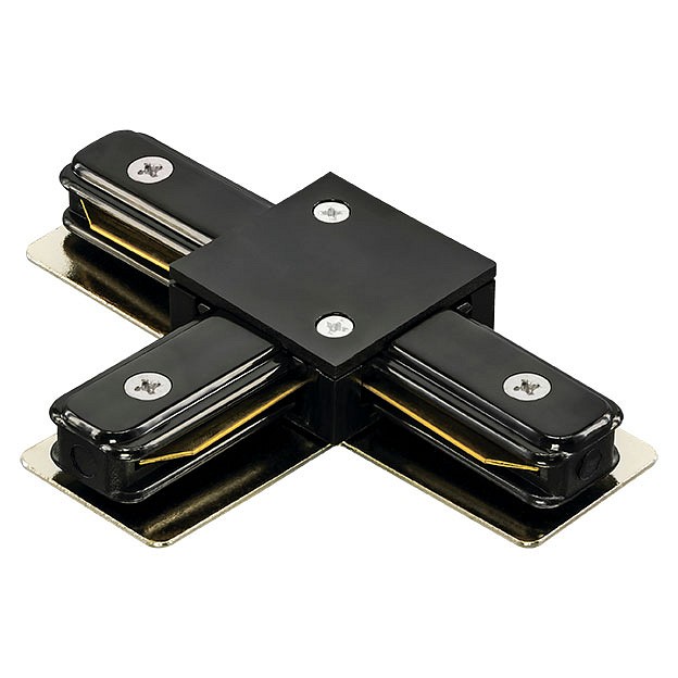 Соединитель с токопроводом t-образный для треков lightstar barra 502137