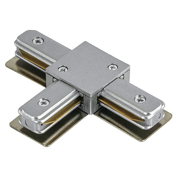 Соединитель с токопроводом t-образный для треков lightstar barra 502139