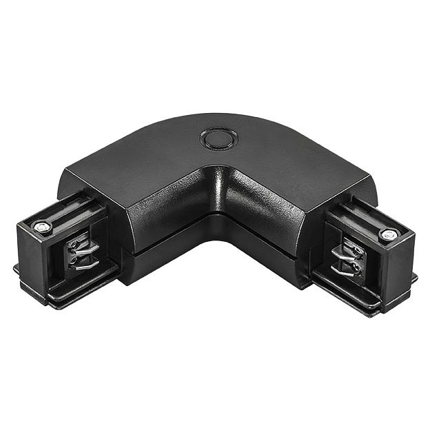 Соединитель с токопроводом угловой l-образный для треков lightstar barra 504127