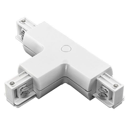 Соединитель с токопроводом t-образный для треков lightstar barra 504136