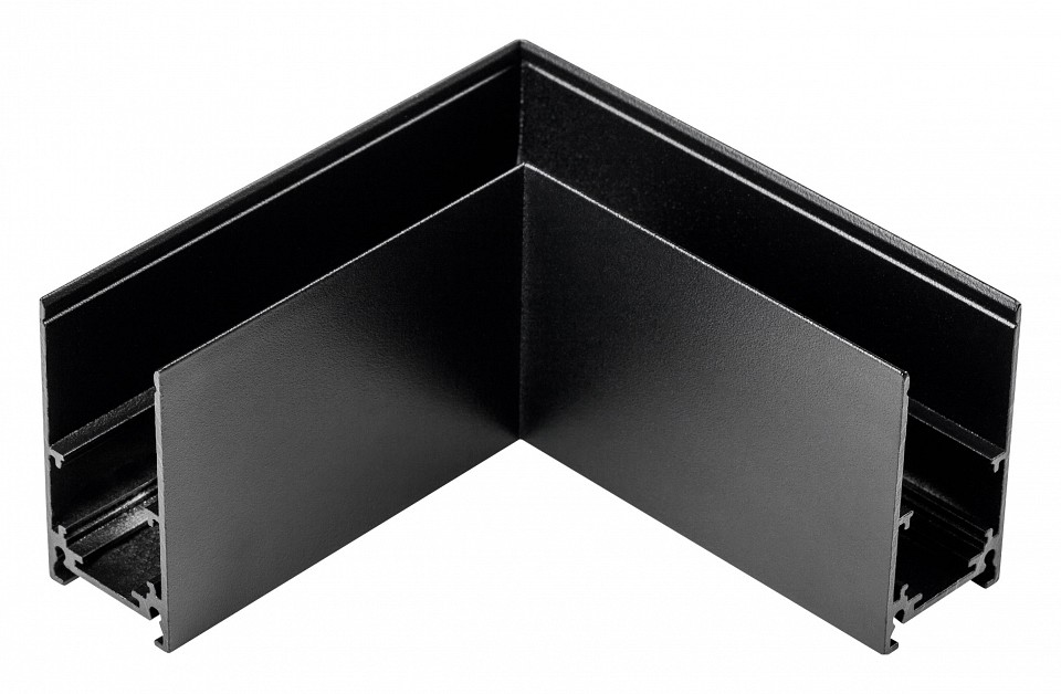 Соединитель угловой l-образный для треков накладных lightstar uno 509127