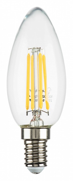 Лампа светодиодная lightstar c35 e14 6вт 3000k 933502