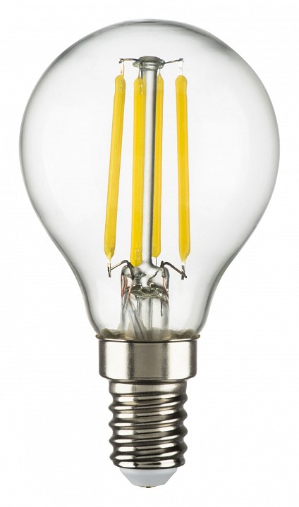 Лампа светодиодная lightstar led filament e14 6вт 3000k 933802