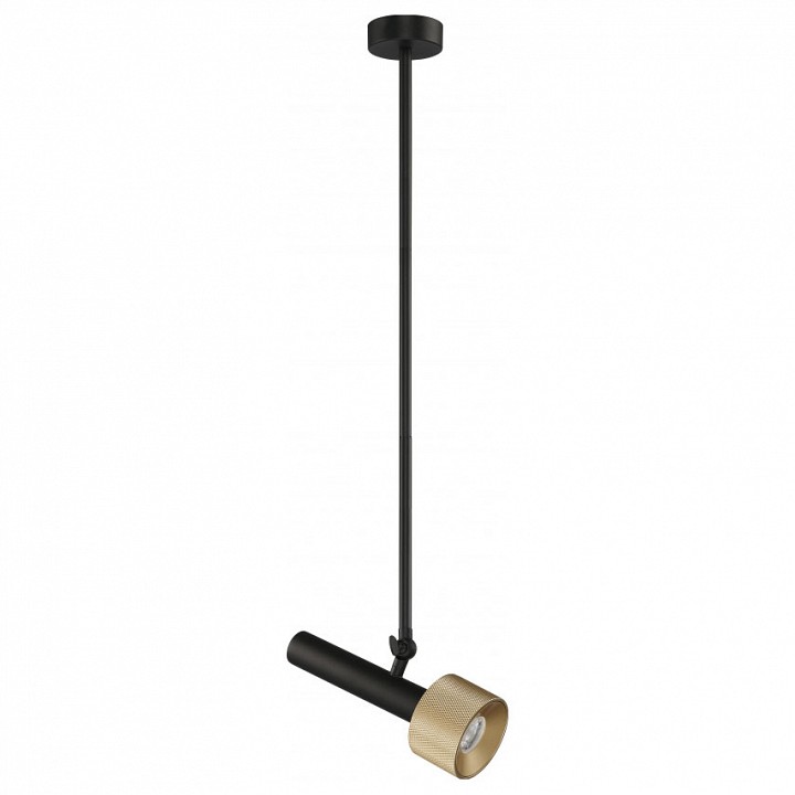 Светильник на штанге iledex technical delta 2361-1 bk+br