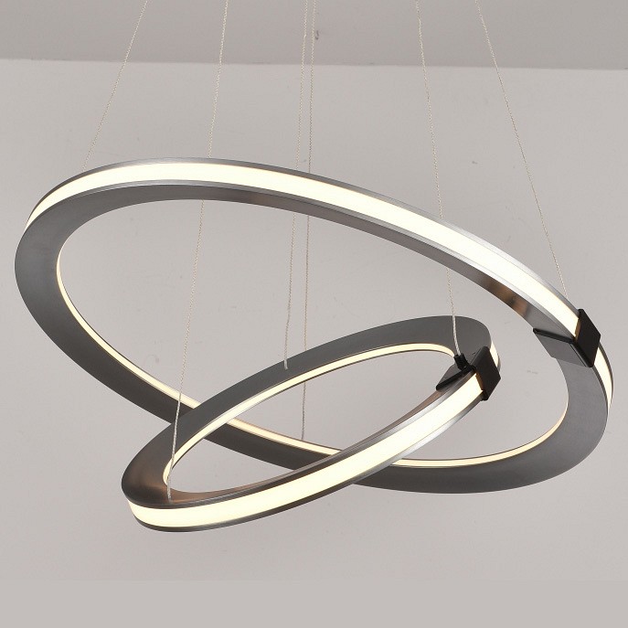 Подвесной светильник iledex vision 9225-8+5sd gr+bk