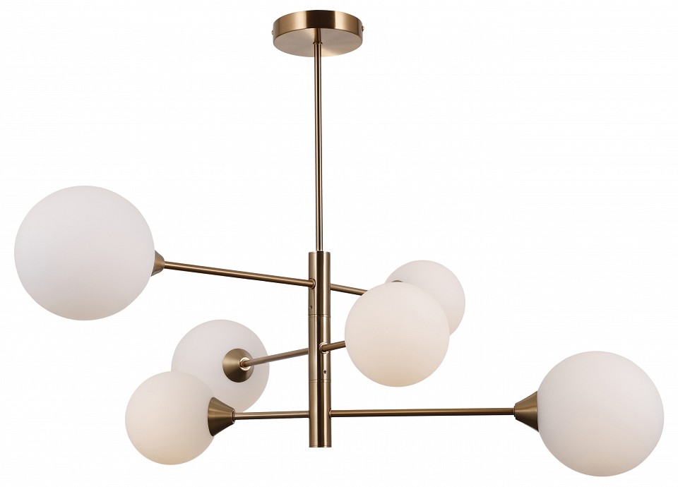 Люстра на штанге moderli molecule v10838-6p