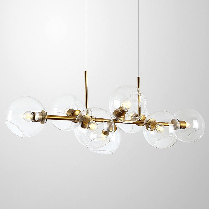 Подвесная люстра moderli long v2170-p