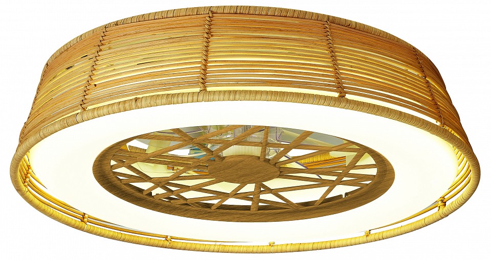 Светильник с вентилятором mantra (люстры-вентиляторы) indonesia 8225