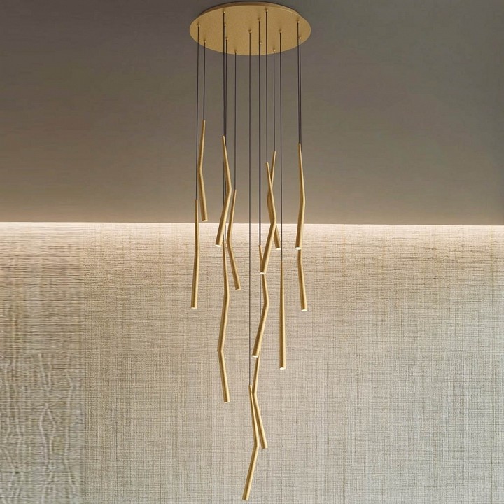 Подвесная люстра mantra boomerang 9372+9245 (14l)