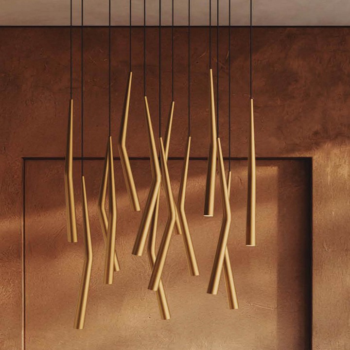 Подвесная люстра mantra boomerang 9392+9245 (14l)