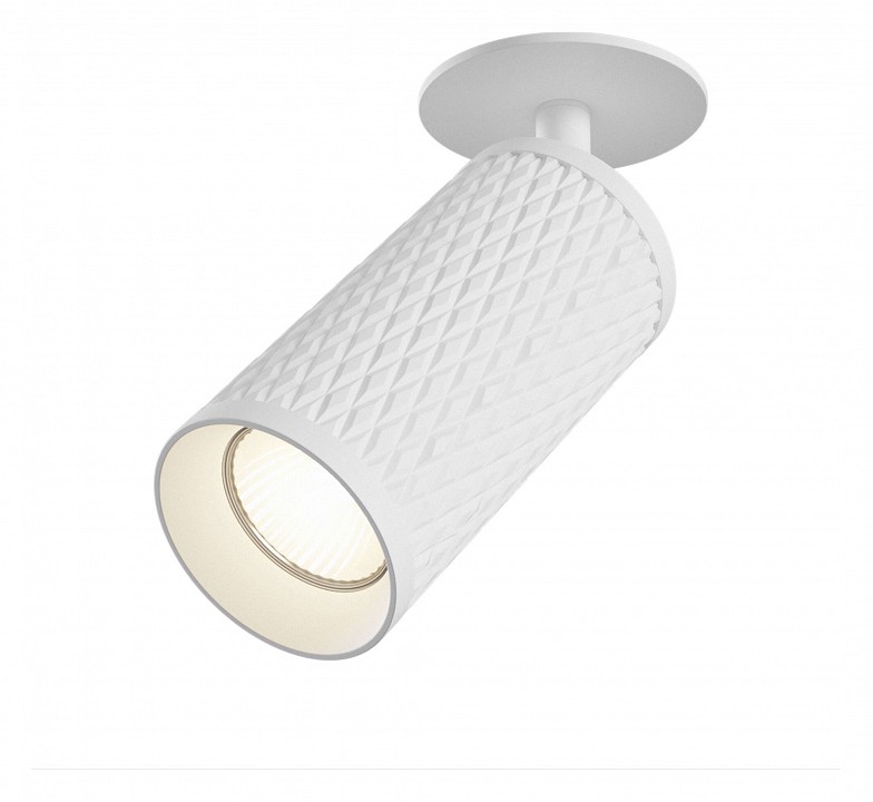 Встраиваемый светильник на штанге maytoni technical alfa c037cl-01w