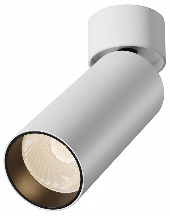 Светильник на штанге maytoni technical focus led c055cl-l12w2.7k-ss-w