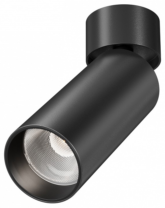 Светильник на штанге maytoni technical focus led c055cl-l12w4k-ss-b