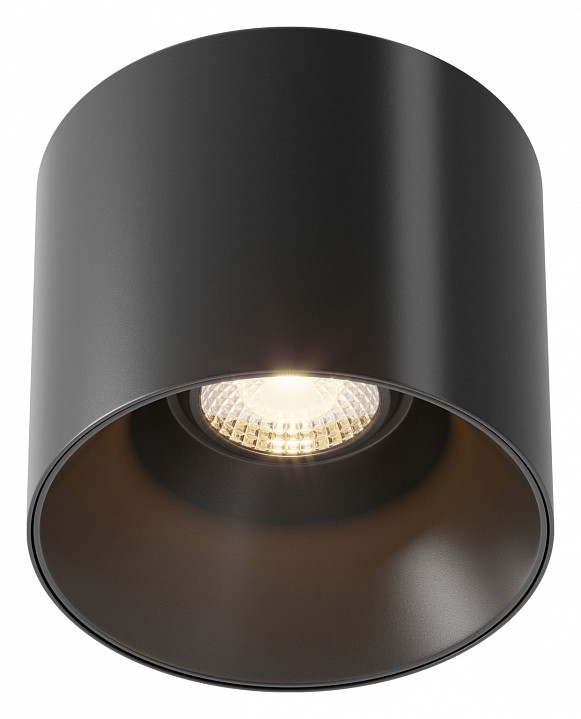 Накладной светильник maytoni technical alfa led c064cl-01-25w3k-rd-b