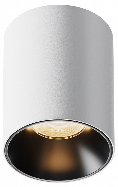 Накладной светильник maytoni technical alfa led c064cl-8w3k-rd-wb