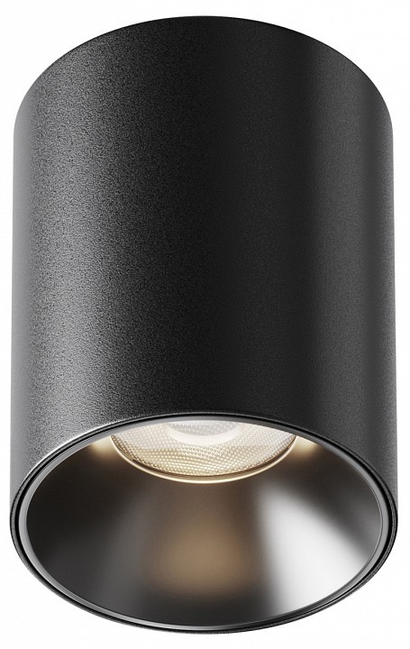 Накладной светильник maytoni technical alfa led c064cl-8w4k-rd-b