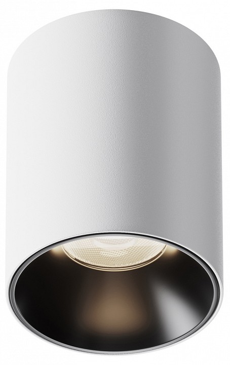 Накладной светильник maytoni technical alfa led c064cl-8w4k-rd-wb