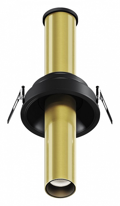 Встраиваемый светильник maytoni technical focus t c140rs-l200-7w3k-bbs