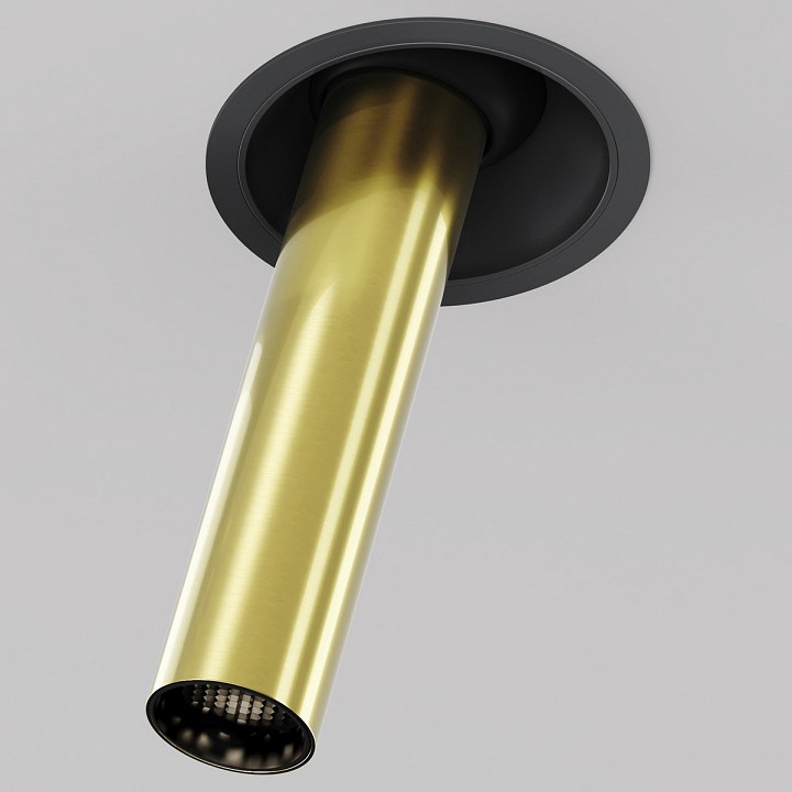 Встраиваемый светильник maytoni technical focus t c140rs-l200-7w4k-bbs