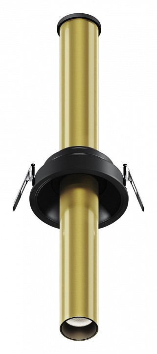 Встраиваемый светильник maytoni technical focus t c140rs-l300-7w4k-bbs