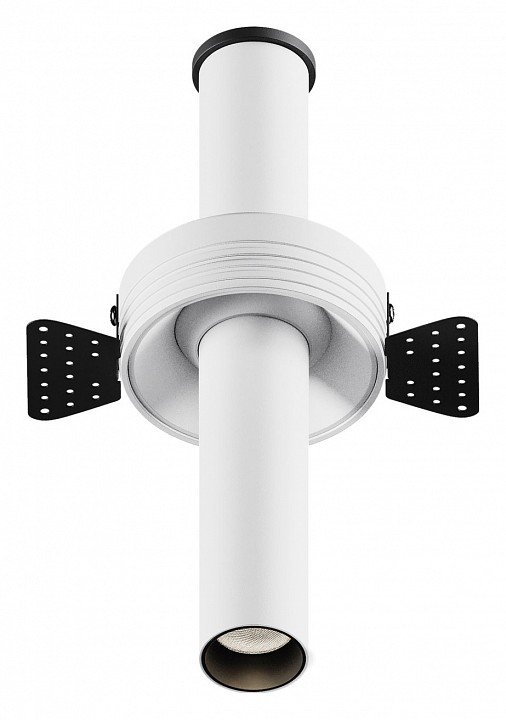 Встраиваемый светильник на штанге maytoni technical focus t c140trs-l200-7w3k-w