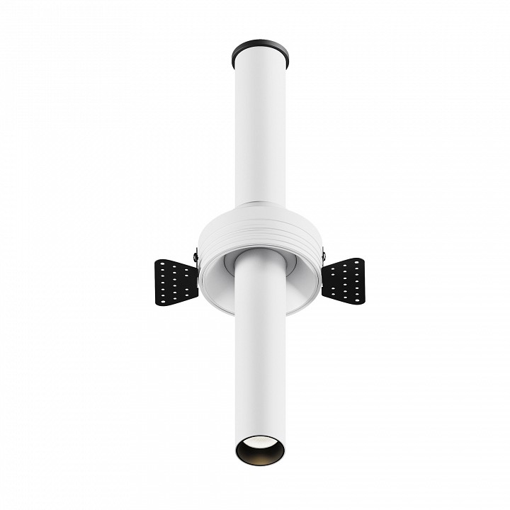 Встраиваемый светильник на штанге maytoni technical focus t c140trs-l300-7w3k-w