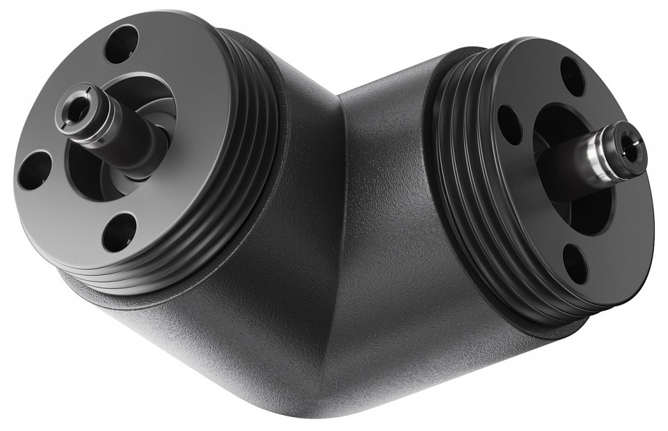 Соединитель угловой l-образный для треков накладных maytoni technical  ca014cl-b