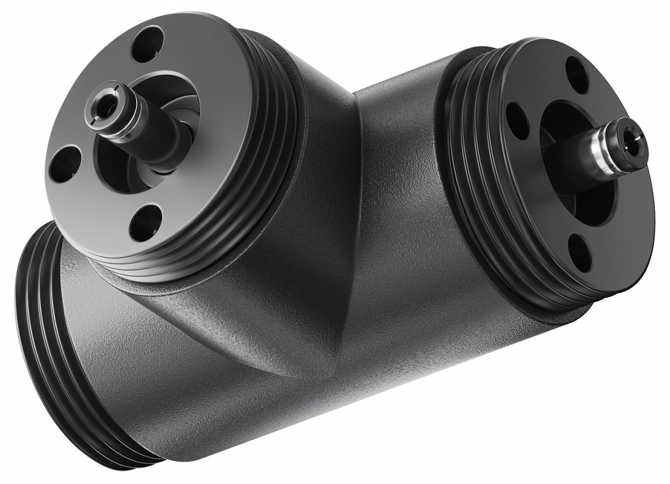 Соединитель t-образный для треков maytoni technical  ca015tc-b