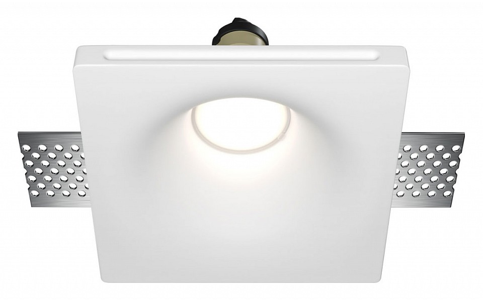 Встраиваемый светильник maytoni technical gyps modern dl001-1-01-w-1