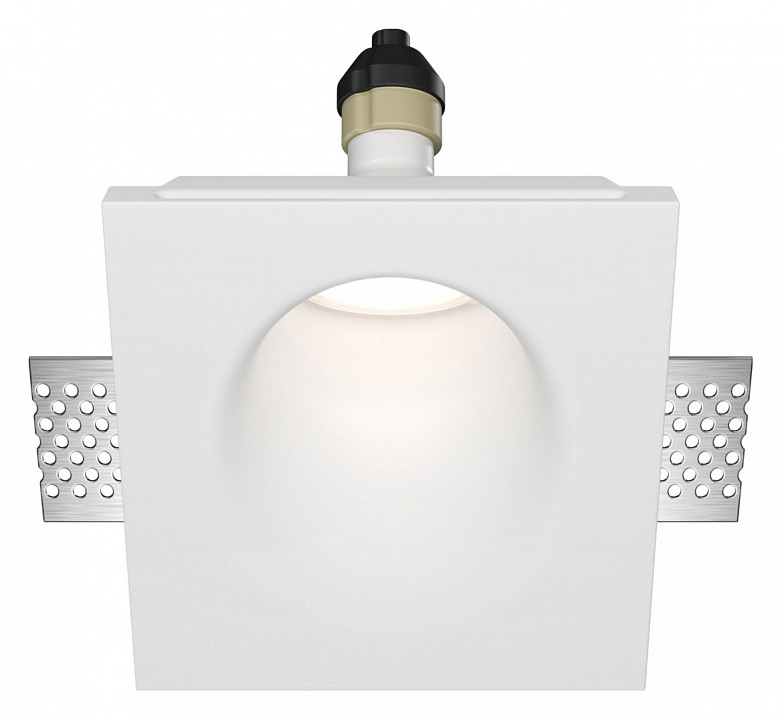 Встраиваемый светильник maytoni technical gyps modern dl001-ww-01-w