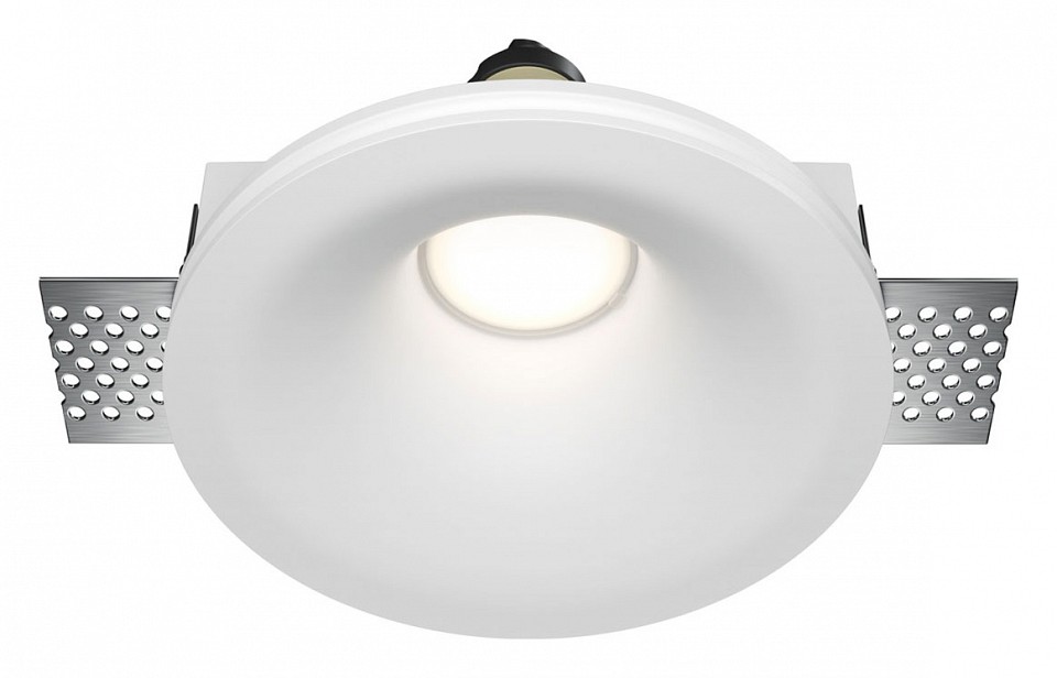 Встраиваемый светильник maytoni technical gyps modern dl002-1-01-w-1