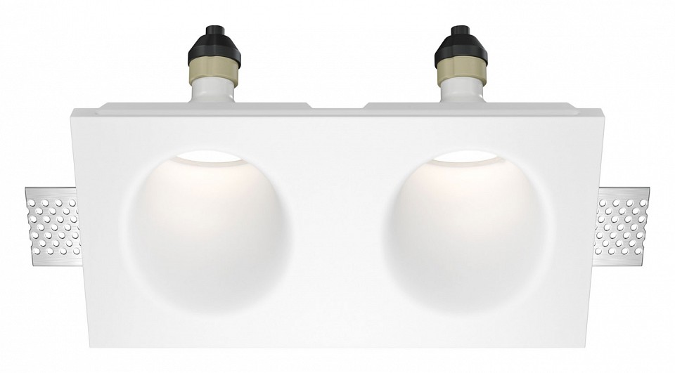 Встраиваемый светильник maytoni technical gyps modern dl002-ww-02-w