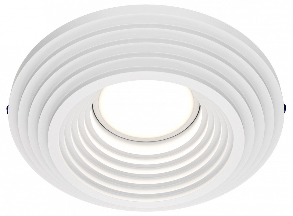 Встраиваемый светильник maytoni technical gyps modern dl004-1-01-w-1