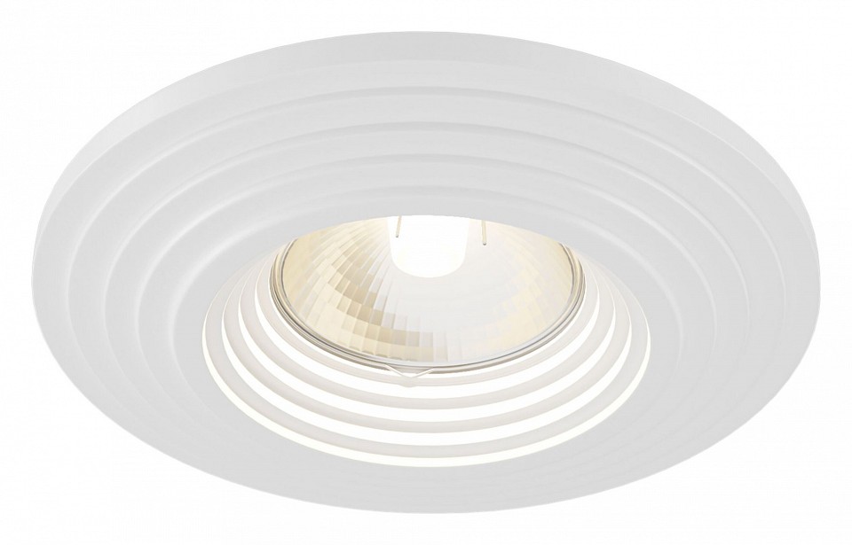 Встраиваемый светильник maytoni technical gyps modern dl004-1-01-w