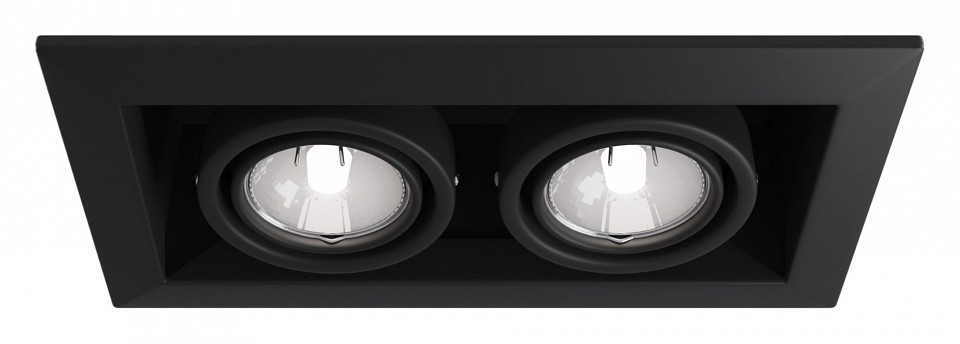 Встраиваемый светильник maytoni technical metal modern dl008-2-02-b