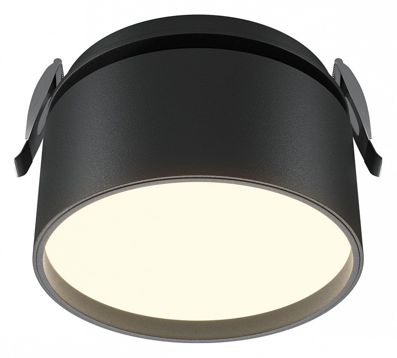 Встраиваемый светильник maytoni technical onda dl024-12w-dtw-b