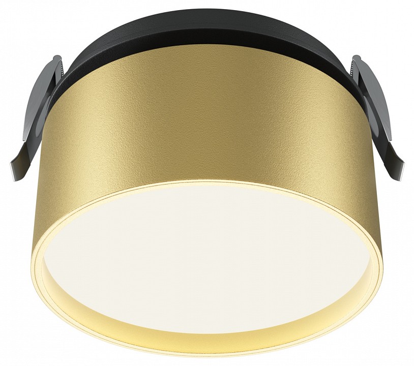 Встраиваемый светильник maytoni technical onda dl024-12w-dtw-bmg